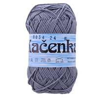Obrázok ku produktu Pletacia priadza Niťárna KAČENKA 8834 sivá