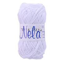 Obrázok ku produktu Pletacia priadza Niťárna NELA 0010 biela