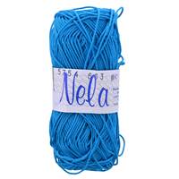Obrázok ku produktu Pletacia priadza Niťárna NELA 5754 modrá tyrkysová