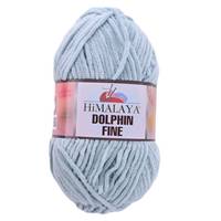 Obrázok ku produktu Pletacia priadza Himalaya DOLPHIN FINE 525 zelená sivá