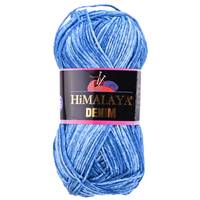 Obrázok ku produktu Pletacia priadza Himalaya DENIM 14 modrá biela
