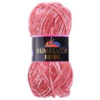 Obrázok ku produktu Pletacia priadza Himalaya DENIM 24 oranžová hnedá biela