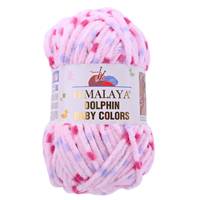 Obrázok ku produktu Pletacia priadza Himalaya DOLPHIN BABY COLORS  80402 fialová ružová