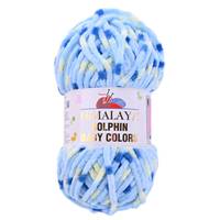 Obrázok ku produktu Pletacia priadza Himalaya DOLPHIN BABY COLORS  80403 biela modrá