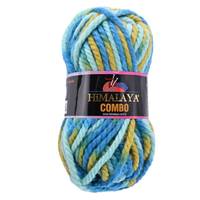 Obrázok ku produktu Pletacia vlna Himalaya COMBO 52707 modrá žltá