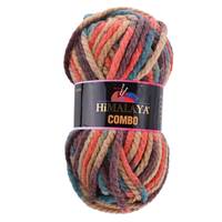 Obrázok ku produktu Pletacia vlna Himalaya COMBO 52736 oranžová modrá fialová