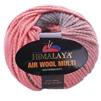 Obrázok ku produktu Pletacia vlna Himalaya AIR WOOL MULTI 76129 ružová sivá