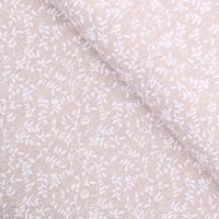 Obrázok ku produktu DEKORAČNÁ LÁTKA kvet biela béžová