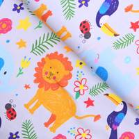 Obrázok ku produktu BAVLNENÝ ÚPLET zvieratká sivá