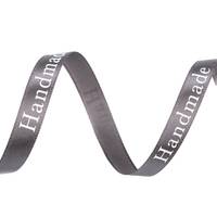 Obrázok ku produktu STUHA saténová HANDMADE 9mm sivá