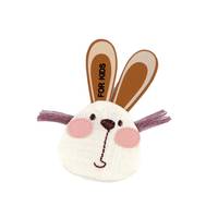 Obrázok ku produktu NÁŠIVKA dekoračná aplikácia zajko biela