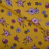 Obrázok ku produktu VISKÓZOVÝ ÚPLET kvety okrová