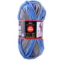 Obrázok ku produktu Pletacia priadza Himalaya EVERYDAY BIG COLORS 71805 modrá sivá fialová