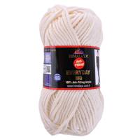 Obrázok ku produktu Pletacia priadza Himalaya EVERYDAY BIG 70802 smotanová