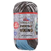 Obrázok ku produktu Pletacia priadza Himalaya EVERYDAY VIKING 70521 modrá hnedá