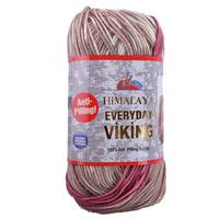 Obrázok ku produktu Pletacia priadza Himalaya EVERYDAY VIKING 70514 smotanová ružová béžová