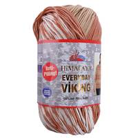 Obrázok ku produktu Pletacia priadza Himalaya EVERYDAY VIKING 70512 oranžová hnedá béžová