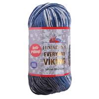 Obrázok ku produktu Pletacia priadza Himalaya EVERYDAY VIKING 70506 modrá sivá béžová