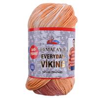 Obrázok ku produktu Pletacia priadza Himalaya EVERYDAY VIKING 70501 oranžová hnedá béžová