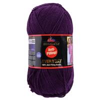 Obrázok ku produktu Pletacia priadza Himalaya EVERYDAY 70010 fialová tmavá