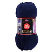 Obrázok ku produktu Pletacia priadza Himalaya EVERYDAY 70040 modrá tmavá