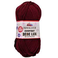 Obrázok ku produktu Pletacia priadza Himalaya EVERYDAY BEBE LUX 70407 bordová