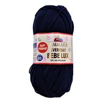 Obrázok ku produktu Pletacia priadza Himalaya EVERYDAY BEBE LUX 70413 modrá tmavá