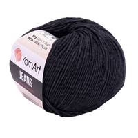 Obrázok ku produktu Pletacia priadza YarnArt JEANS 28 sivá tmavá