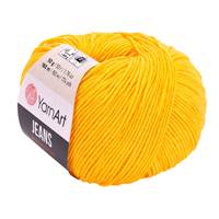 Obrázok ku produktu Pletacia priadza YarnArt JEANS 35 žltá