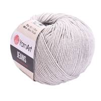 Obrázok ku produktu Pletacia priadza YarnArt JEANS 49 sivá svetlá