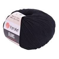 Obrázok ku produktu Pletacia priadza YarnArt JEANS 53 čierna