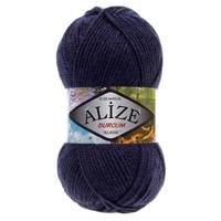 Obrázok ku produktu Pletacia priadza Alize BURCUM KLASIK 058 modrá tmavá