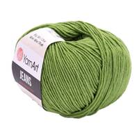 Obrázok ku produktu Pletacia priadza YarnArt JEANS 69 zelená