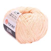 Obrázok ku produktu Pletacia priadza YarnArt JEANS 73 oranžová svetlá