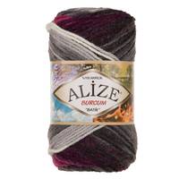 Obrázok ku produktu Pletacia priadza Alize BURCUM BATIK 4202 biela sivá ružová