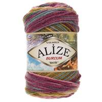Obrázok ku produktu Pletacia priadza Alize BURCUM BATIK 4341 béžová zelená ružová