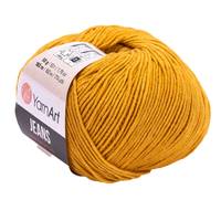 Obrázok ku produktu Pletacia priadza YarnArt JEANS 84 žltá okrová