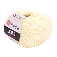 Obrázok ku produktu Pletacia priadza YarnArt JEANS 86 žltá svetllá