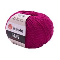 Obrázok ku produktu Pletacia priadza YarnArt JEANS 91 tmavá ružová