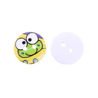 Obrázok ku produktu GOMBÍK 15mm žabka zelená biela