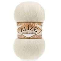 Obrázok ku produktu Pletacia vlna Alize ANGORA GOLD 001 smotanová