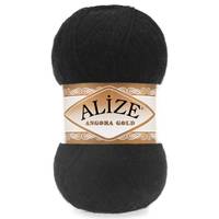 Obrázok ku produktu Pletacia vlna Alize ANGORA GOLD 060 čierna