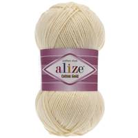 Obrázok ku produktu Pletacia priadza Alize COTTON GOLD 001 smotanová