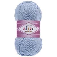 Obrázok ku produktu Pletacia priadza Alize COTTON GOLD 040 modrá svetlá