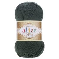 Obrázok ku produktu Pletacia priadza Alize DIVA 131 zelená