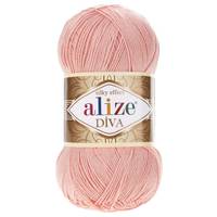 Obrázok ku produktu Pletacia priadza Alize DIVA 145 oranžová