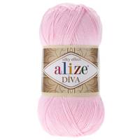 Obrázok ku produktu Pletacia priadza Alize DIVA 185 ružová svetlá