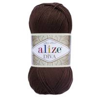 Obrázok ku produktu Pletacia priadza Alize DIVA 026 hnedá
