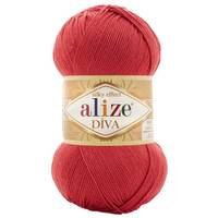 Obrázok ku produktu Pletacia priadza Alize DIVA 366 ružová tmavá