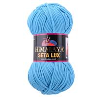 Obrázok ku produktu Pletacia priadza Himalaya SETA LUX 10 modrá tyrkysová